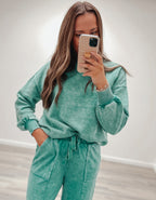 Dani Oversized Pullover - Kelly Green