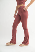 Venice Crossover Waist Yoga Pants