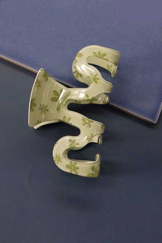 FLORAL ACETATE CLAW CLIPS
