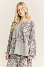 Camo Block Sweatshirt