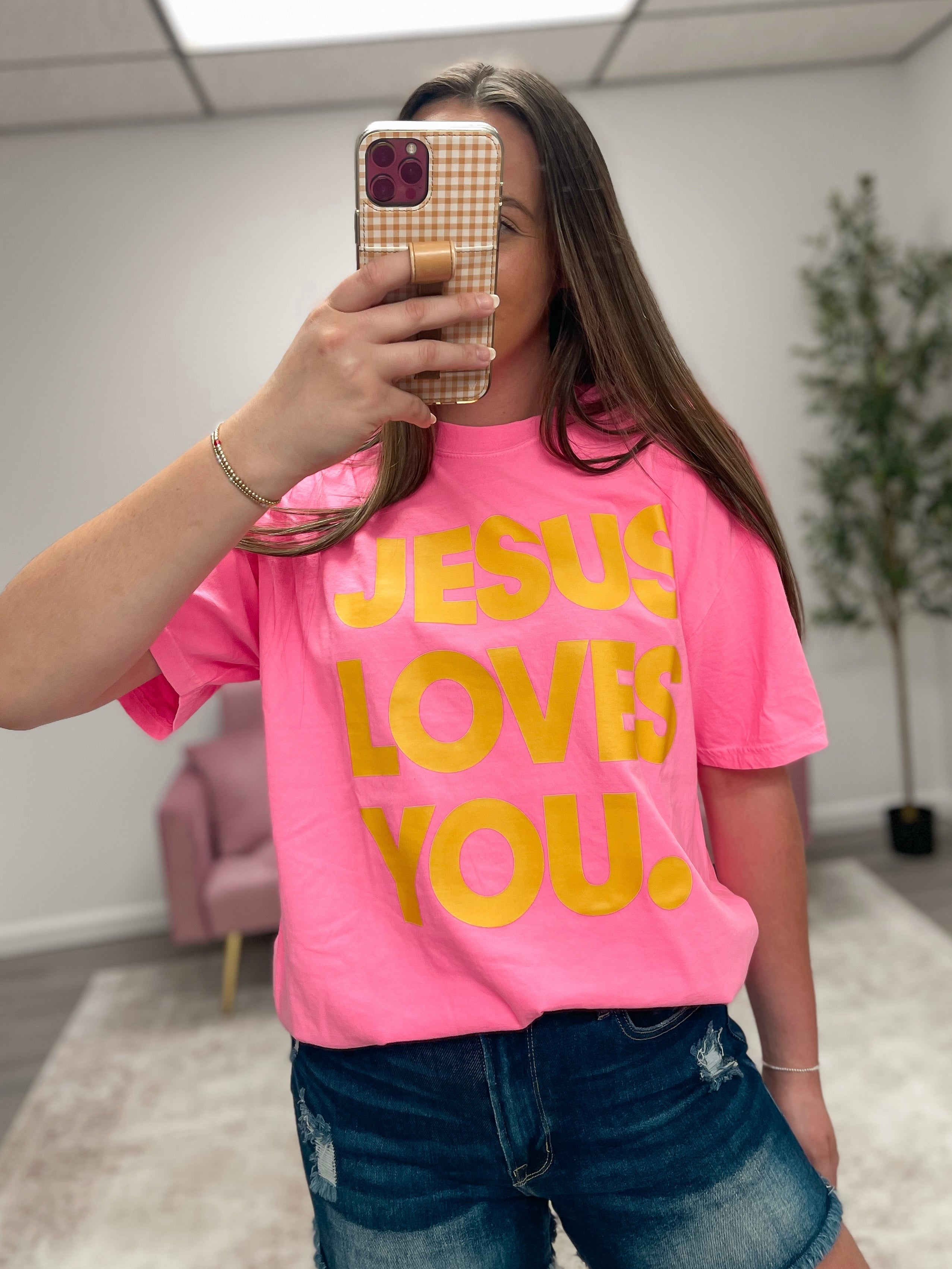 Jesus Loves You Tee - 4 COLORS