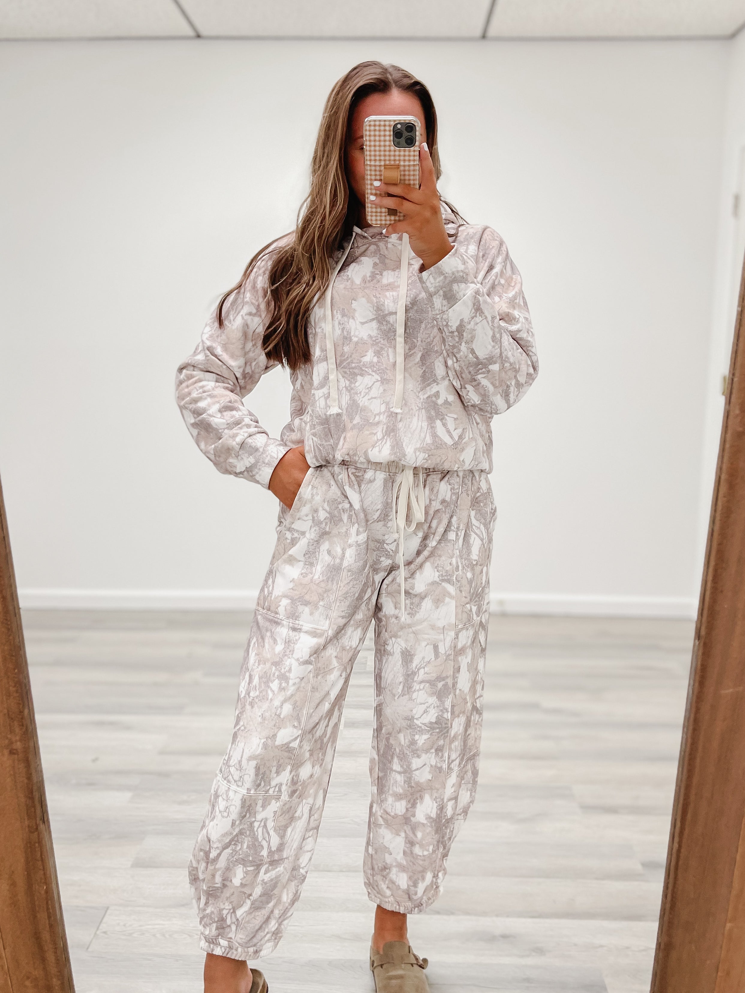 Whiteout French Terry Sweat Pant