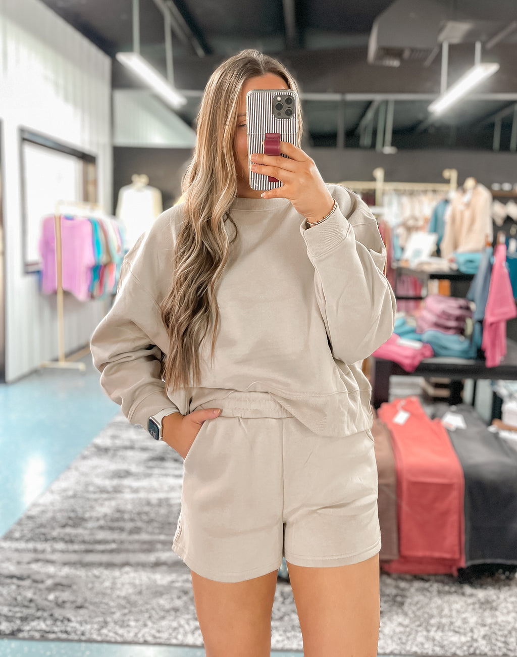 Fleece Pullover - Oatmeal