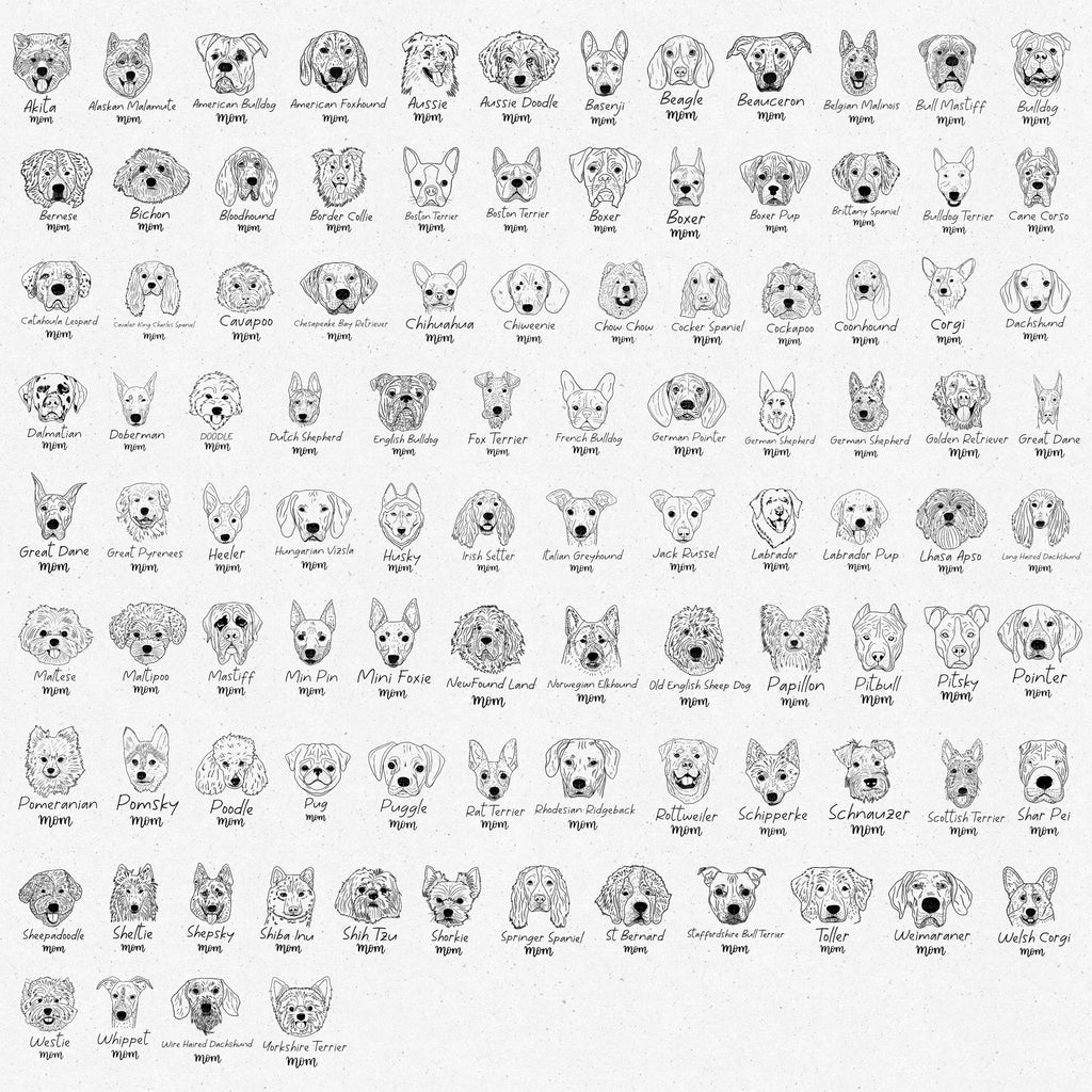 Custom Dog Tees + Crews