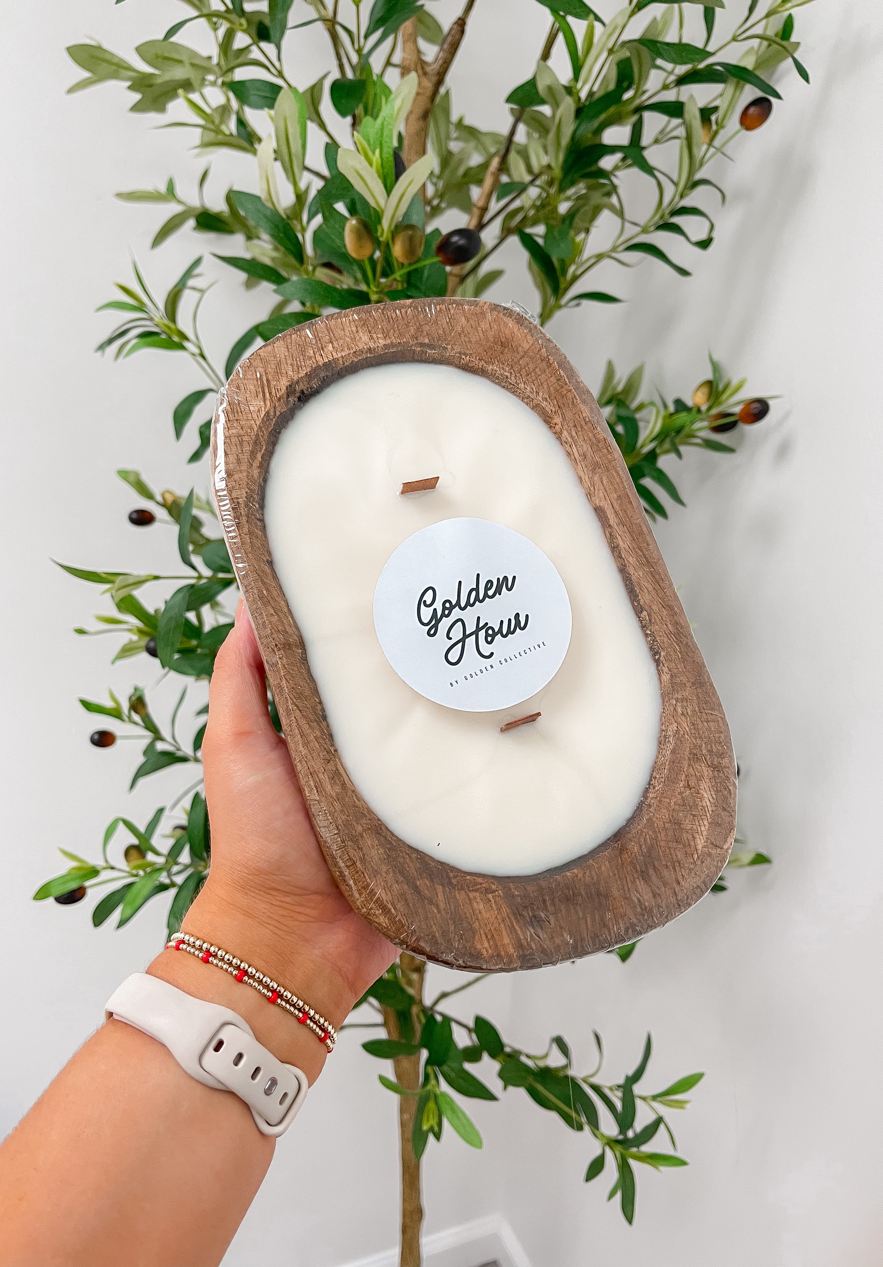 Dough Bowl Candle