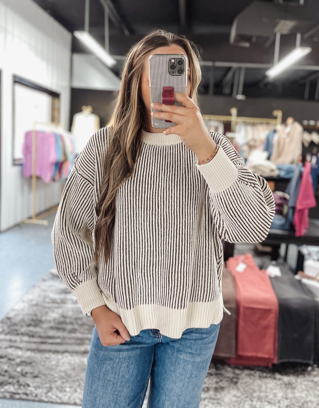 Cocoa Cream Sweater