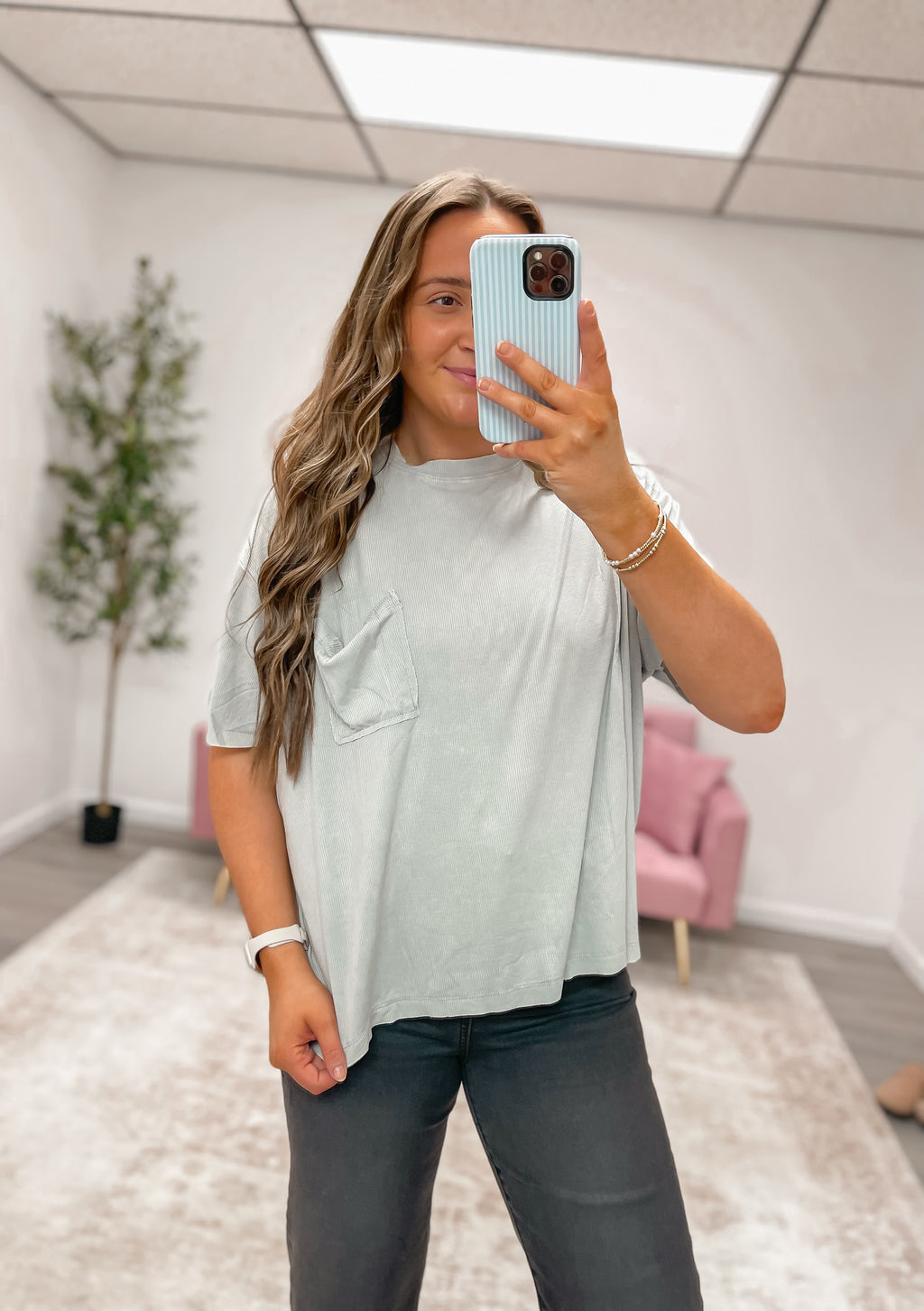 All Day Pocket Tee - GREY