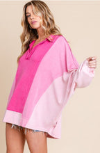 Pink Mineral Wash Sweatshirt