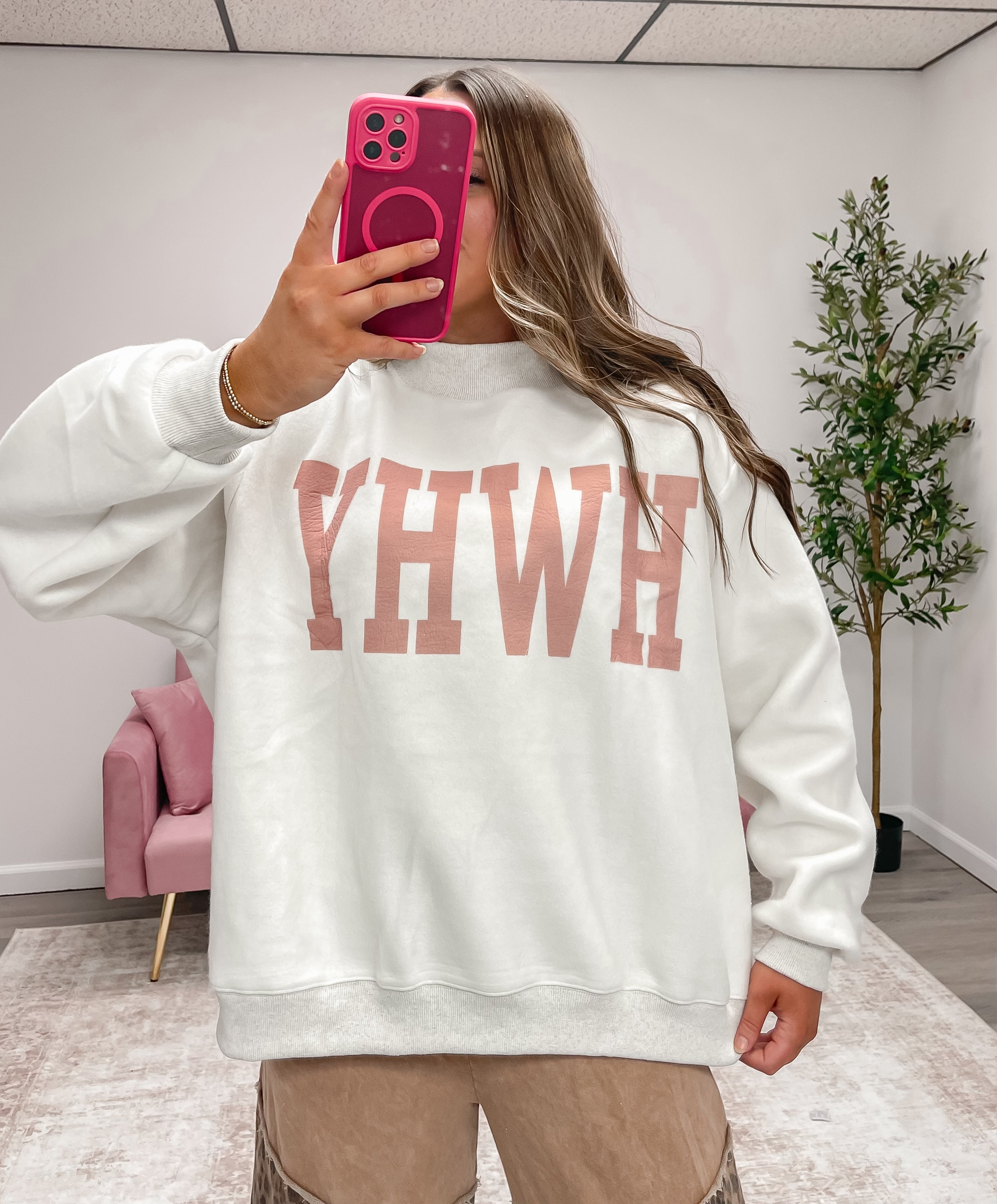 YHWH Reversible Mock neck