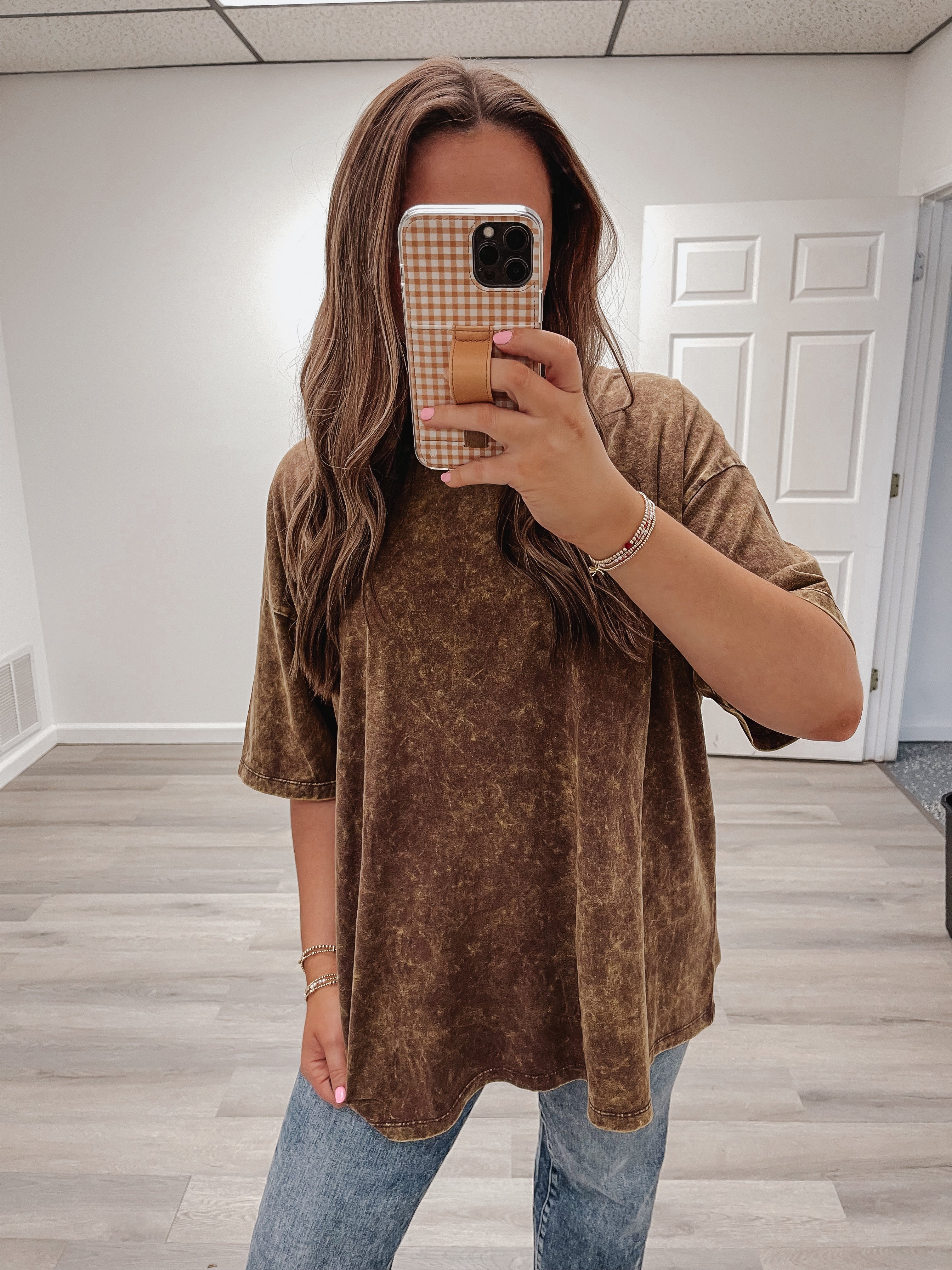 Oversized Mineral Wash Tee