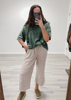 Oversized Mineral Wash Tee