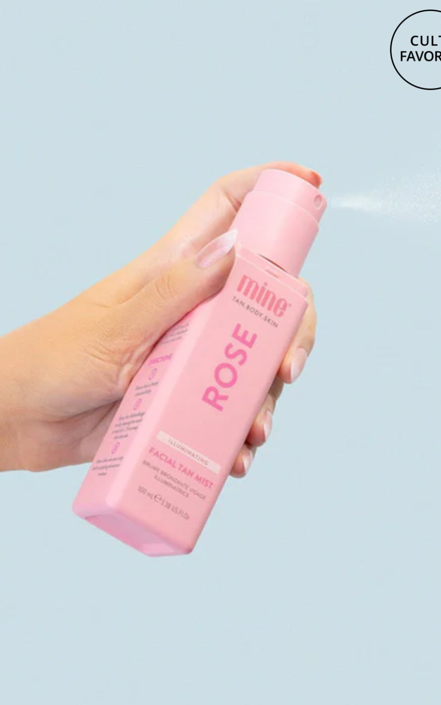 Rose Facial Tan Mist