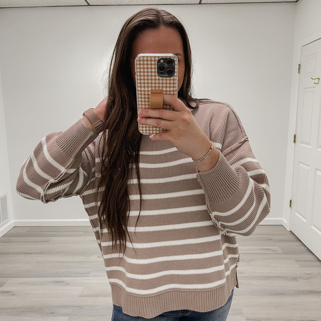 Sadie Sweater - Ash Mocha