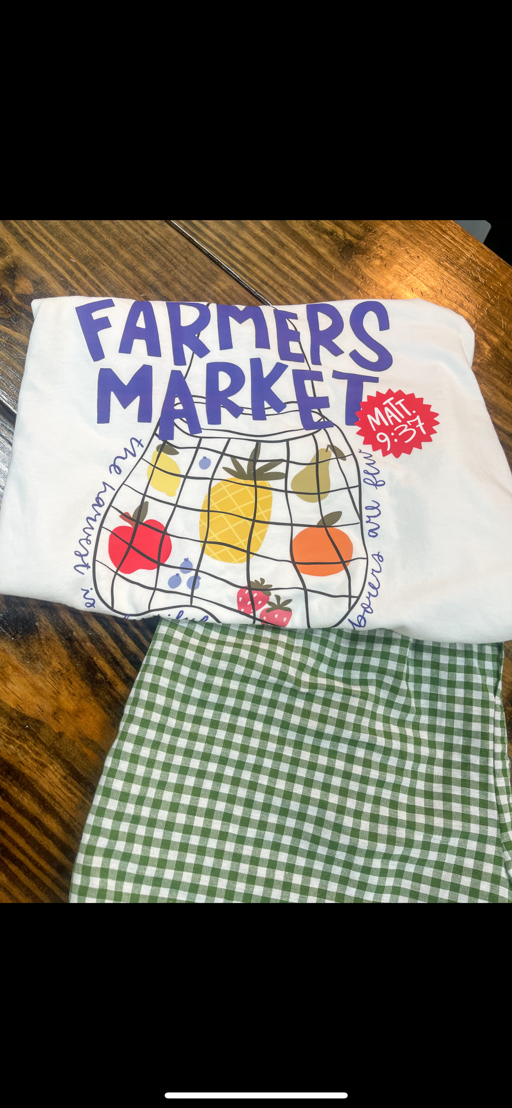 Farmers market tee