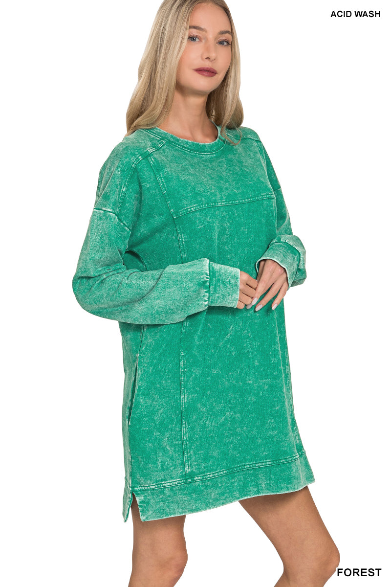 French Terry Pocket Dress