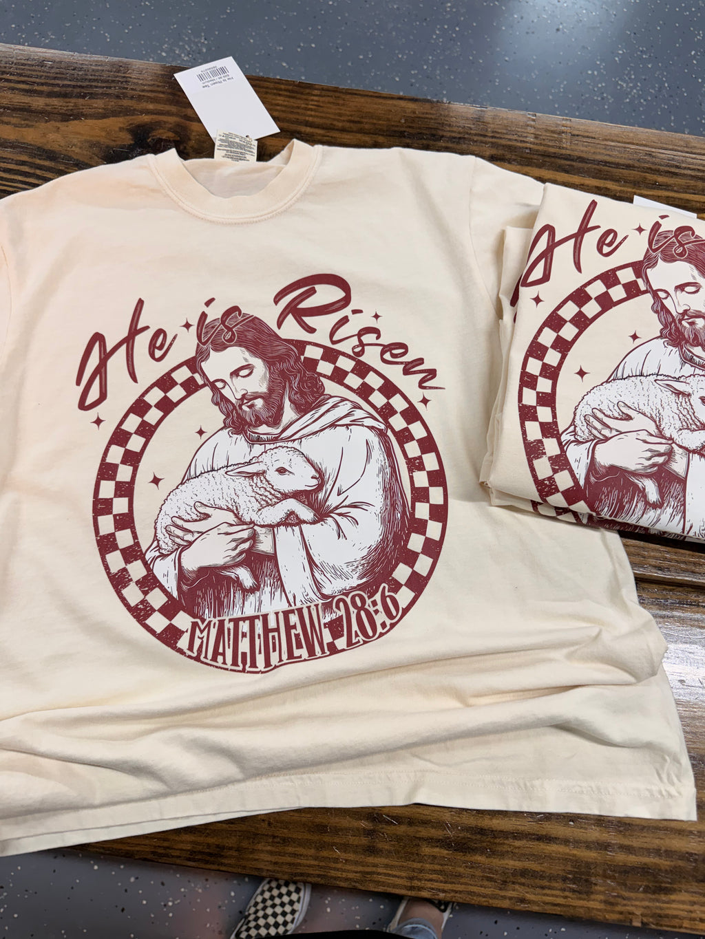 He Is Risen Tee
