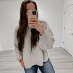 Katie Knit Sweater (RESTOCK) -Bone