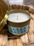 Clear Water Soy Wax Candle