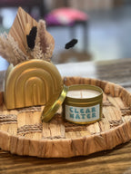 Clear Water Soy Wax Candle