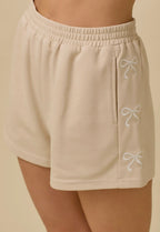 Taupe Ribbon Bow Set