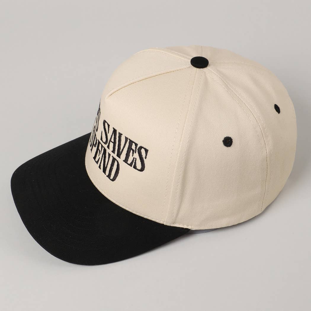 JESUS SAVES I SPEND Trucker Hat