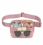 CLEAR CROSS BODY SLING MESSENGER FANNY PACK