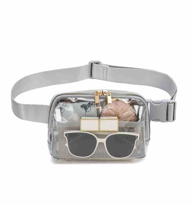 CLEAR CROSS BODY SLING MESSENGER FANNY PACK