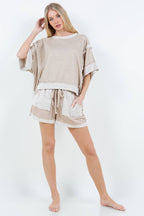 LoopTerry Contrast Pocket Shorts