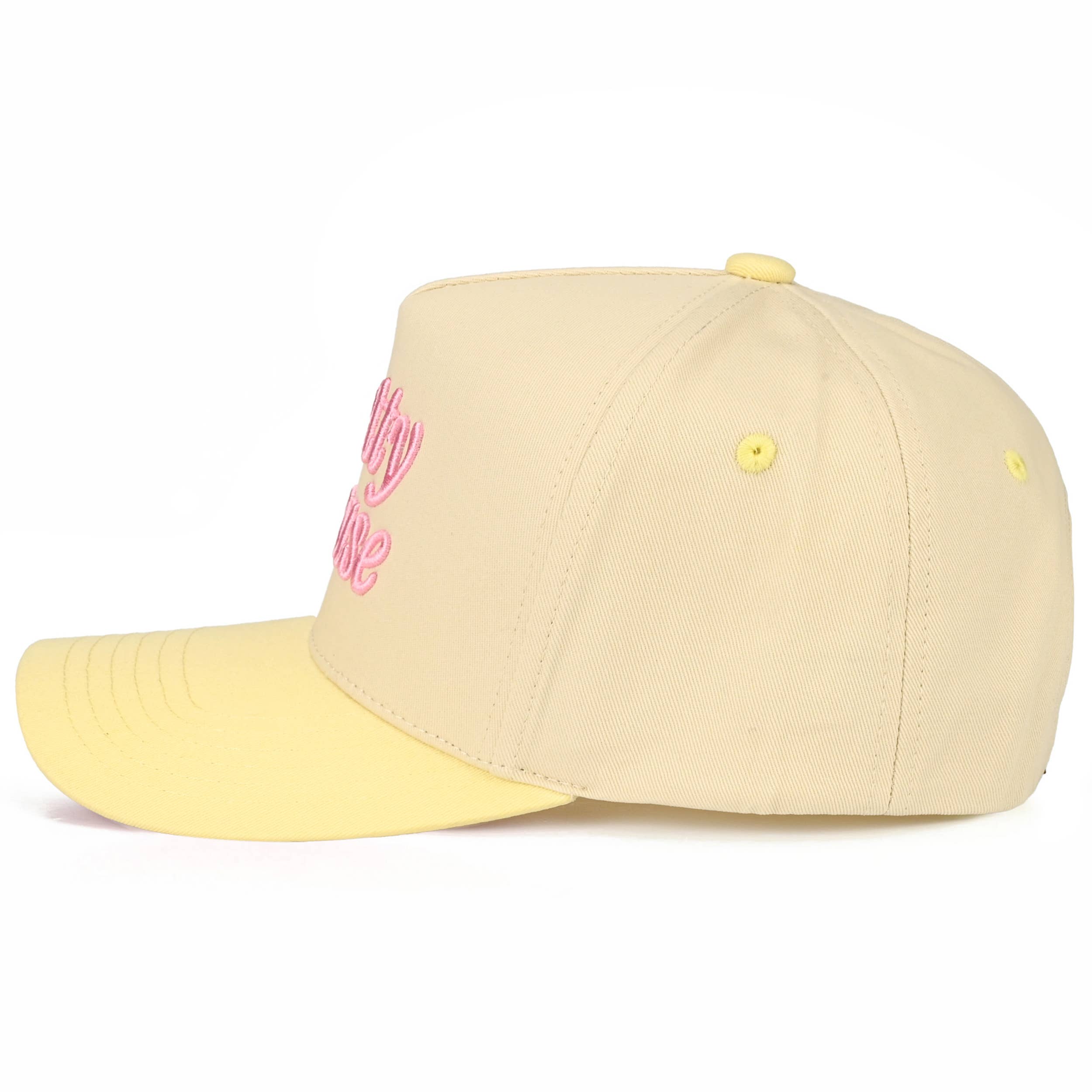 PRETTY PLEASE Embroidered Trucker Hat