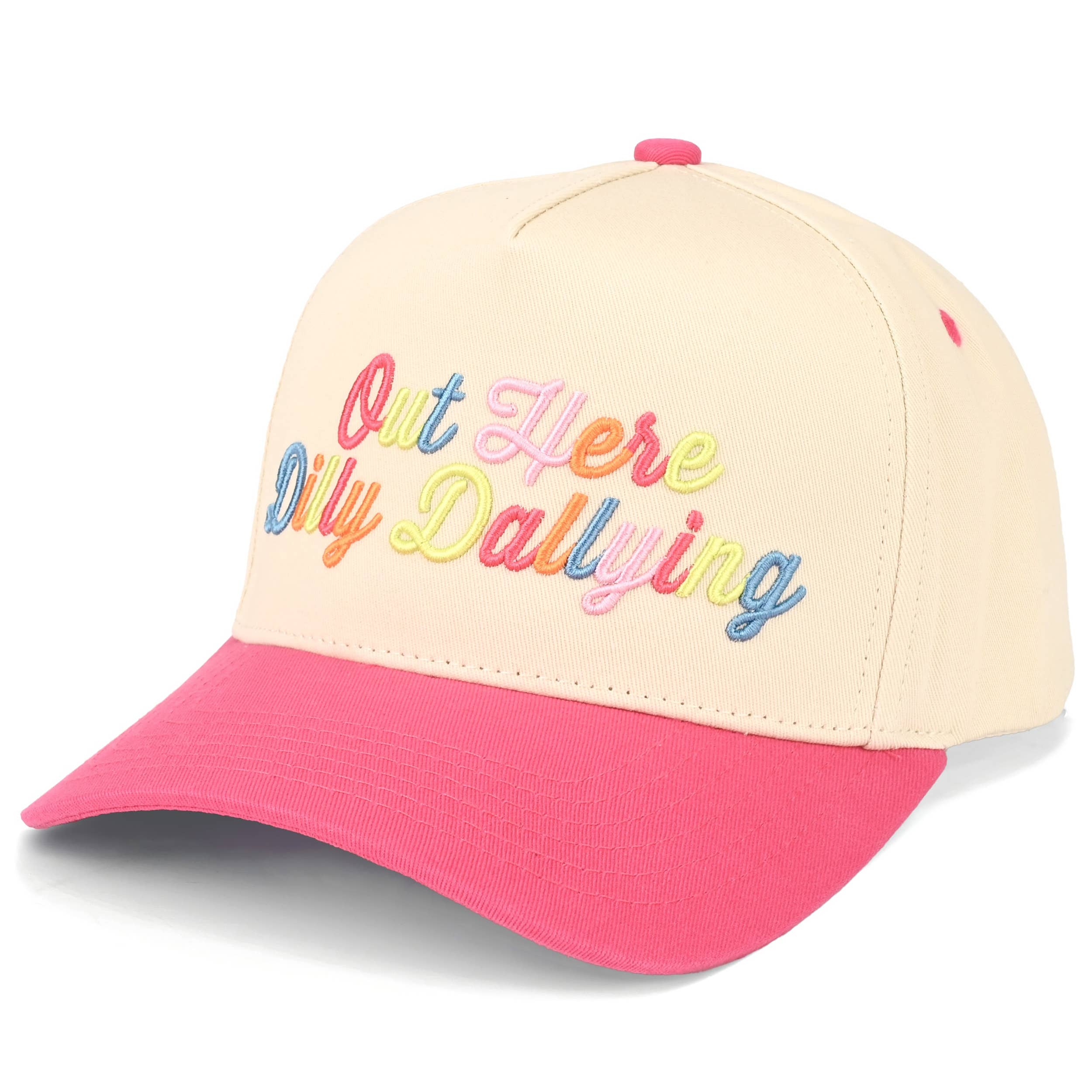 DILLY DALLYING Two Tone Trucker Hat