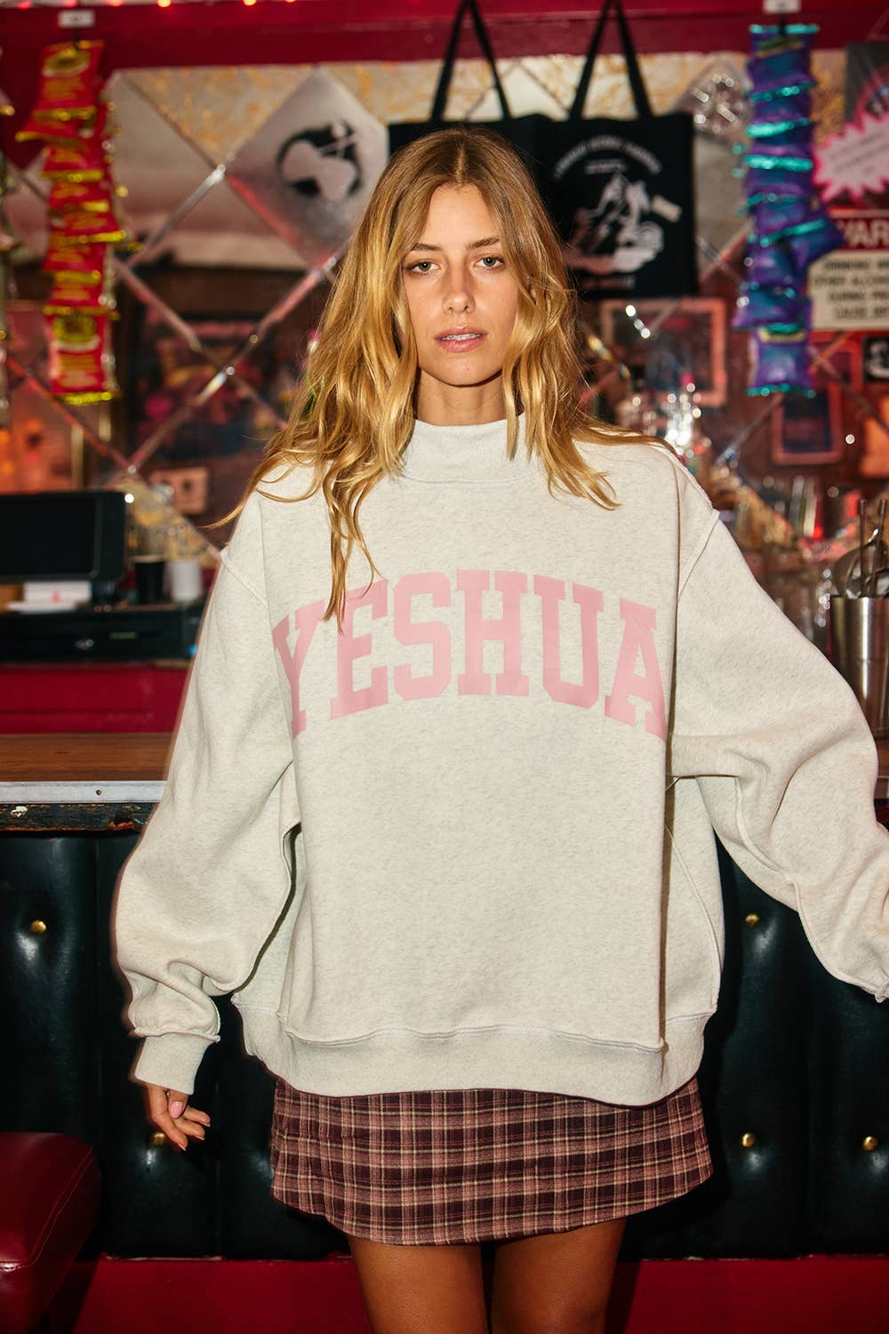 YHWH Reversible Mock neck