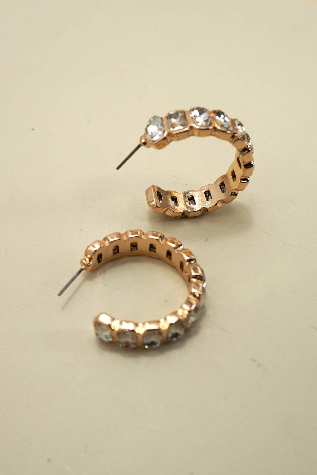 CLASSIC RHINESTONE EARRINGS