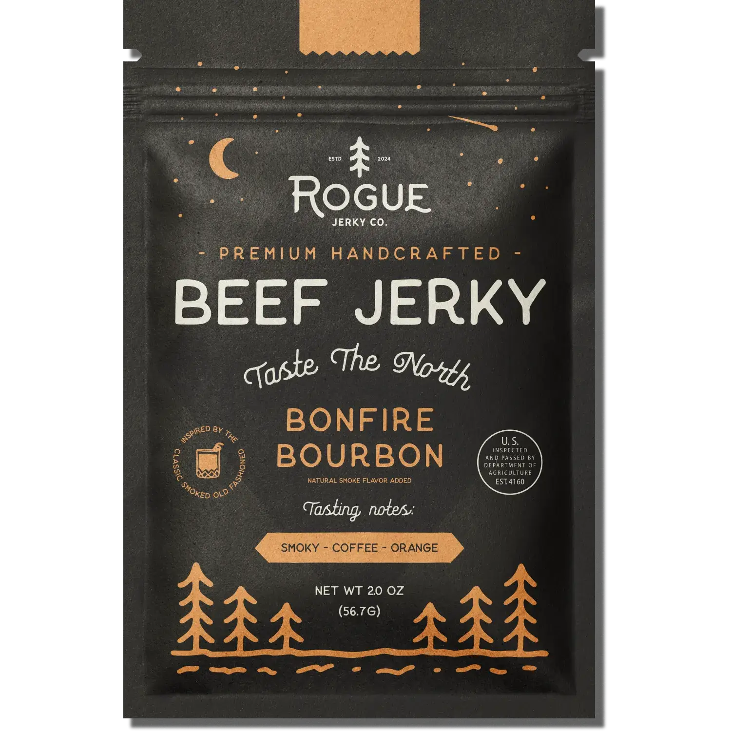 Bonfire Bourbon Beef Jerky
