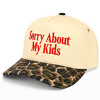 SORRY ABOUT MY KIDS Trucker Hat