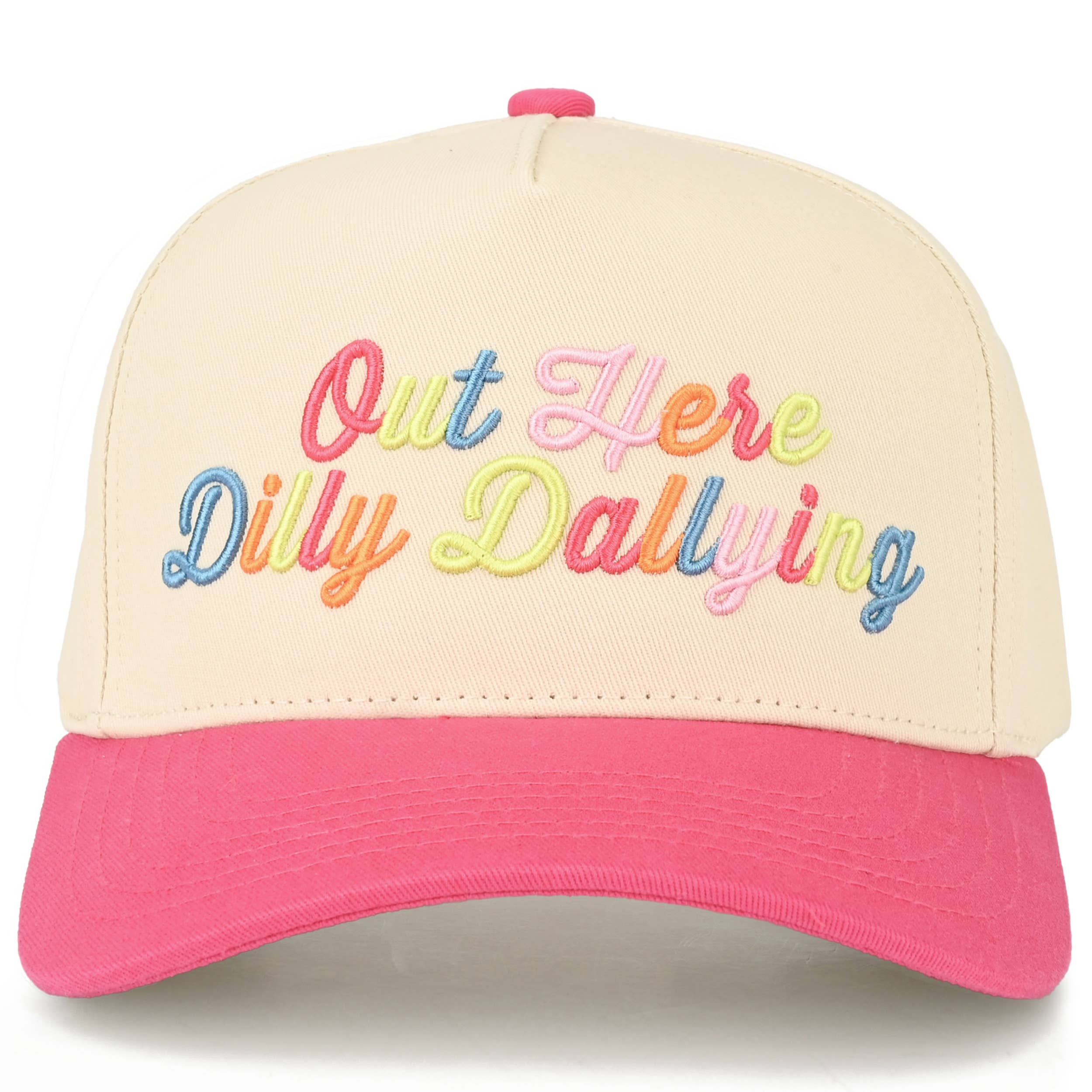 DILLY DALLYING Two Tone Trucker Hat