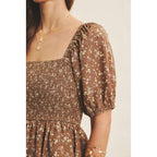 FLORAL MOCHA MAXI