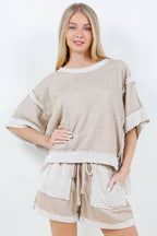 LoopTerry Contrast Pocket Shorts